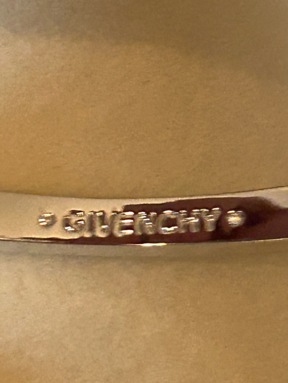 NWT! Givenchy Silver-Tone Crystal Double-Row Bangle Bracelet - Picture 5 of 10